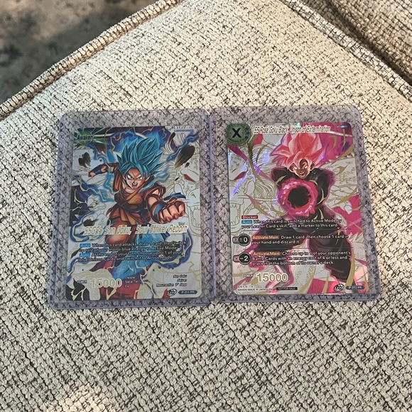 Dragon Ball Z Goku Promo Cards x 2 - Picture 1 of 2